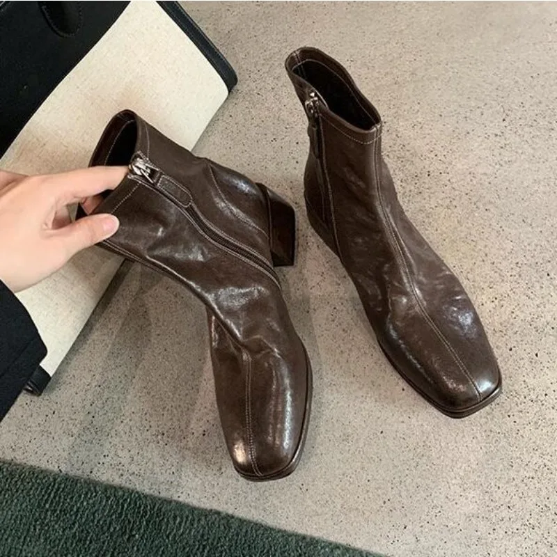 Ethnic Fashion Designers - New Women's Shoes Designer Heel Ankle