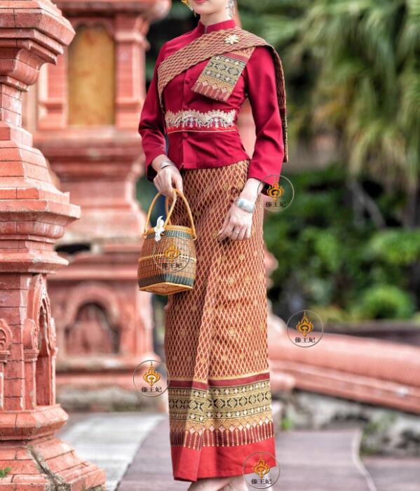 Batik Sarong Wrap - Thailand Dress Women Spring Southeast Asia