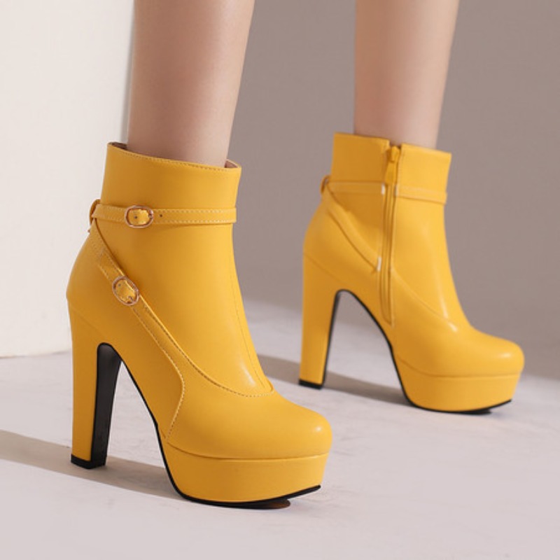 Fashion Platform Boots Women S - Ethnic And Fashion 评论和价格