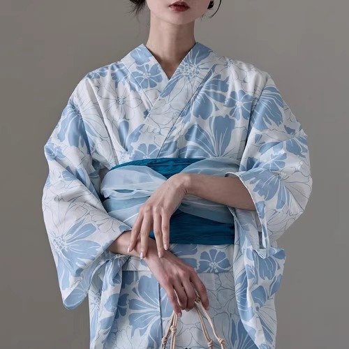 Traditional Yukata Kimono Cott - Ethnic Fashion Dress 评论和价格