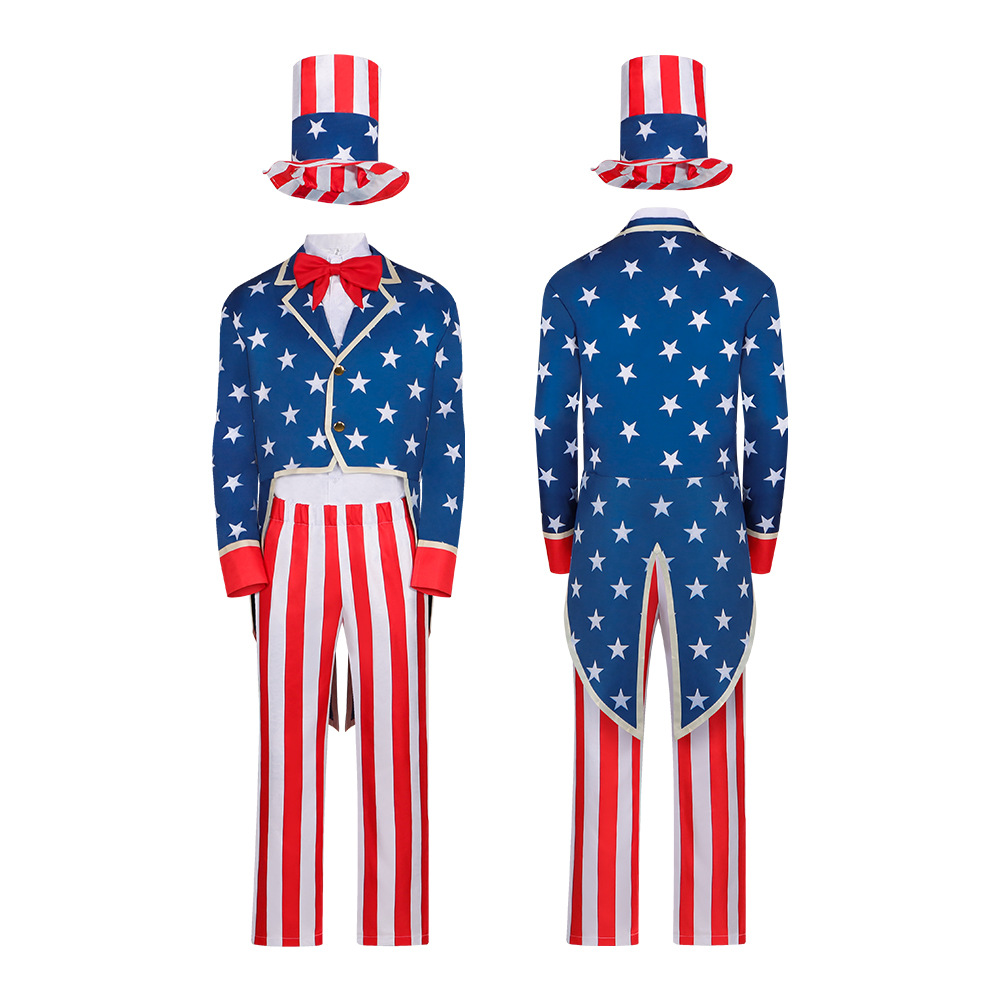 Sam's Uncle Adult Cosplay Cost - Ethnic Fashion Designers 评论和价格