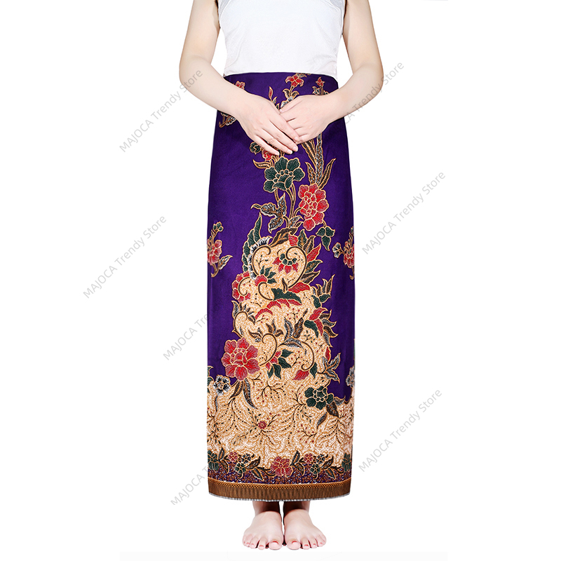Southeast Asian Lungi/Dhoti/Sa - Batik Sarong Wrap 评论和价格