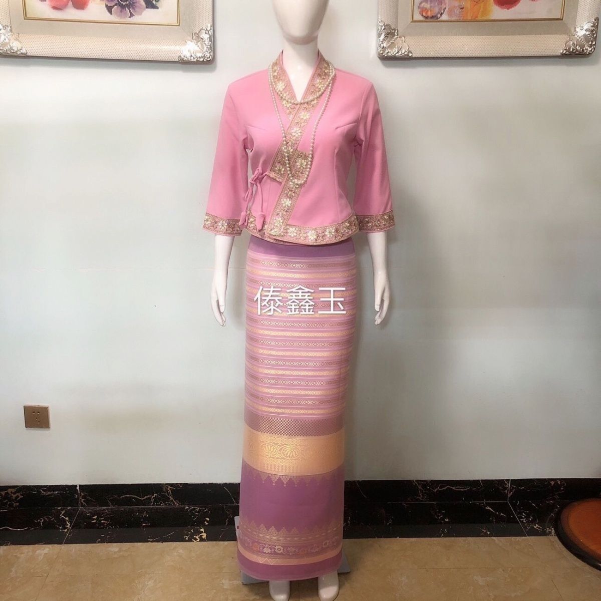 2pcsThailand Long-gyi Skirt Da - Batik Sarong Wrap 评论和价格
