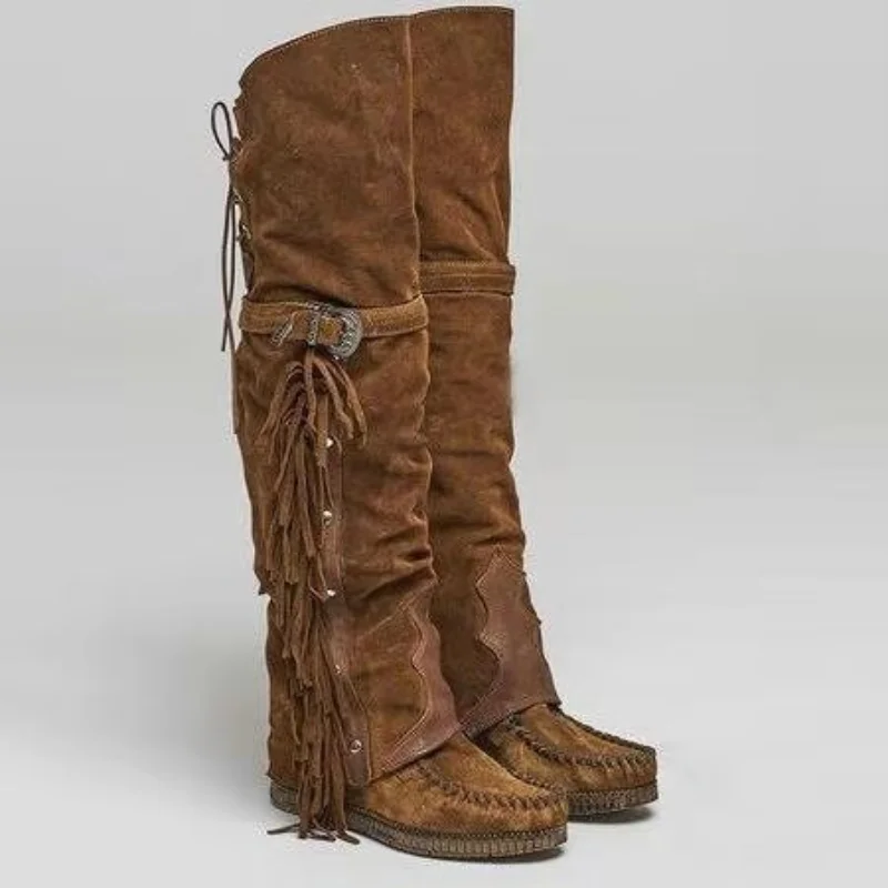Fashion Bohemia Knee-length Wo - Ethnic And Fashion 评论和价格