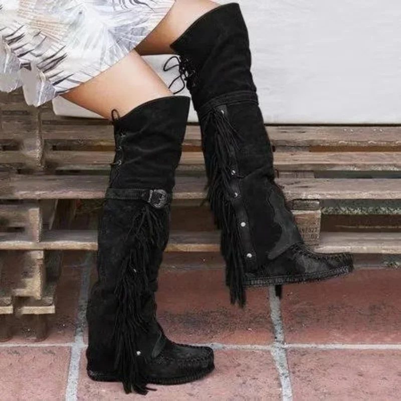 Fashion Bohemia Knee-length Wo - Ethnic And Fashion 评论和价格
