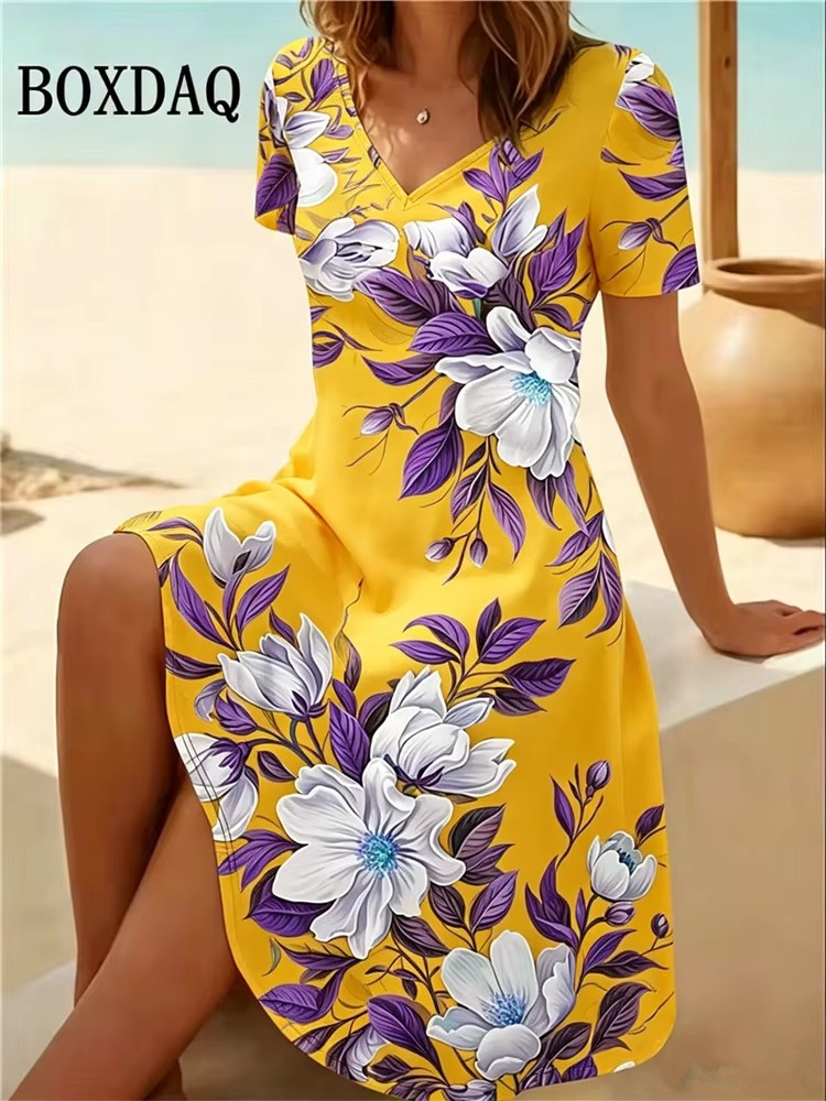 6XL Plus Size Women Dresses Su - Ethnic Fashion Dress 评论和价格