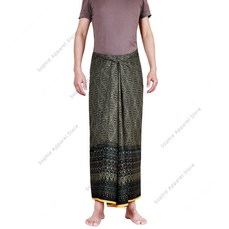 Batik Sarong Skirt for Beach W - Batik Sarong Wrap 评论和价格