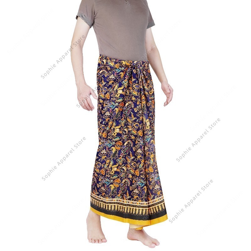 Batik Sarong Skirt for Beach W - Batik Sarong Wrap 评论和价格