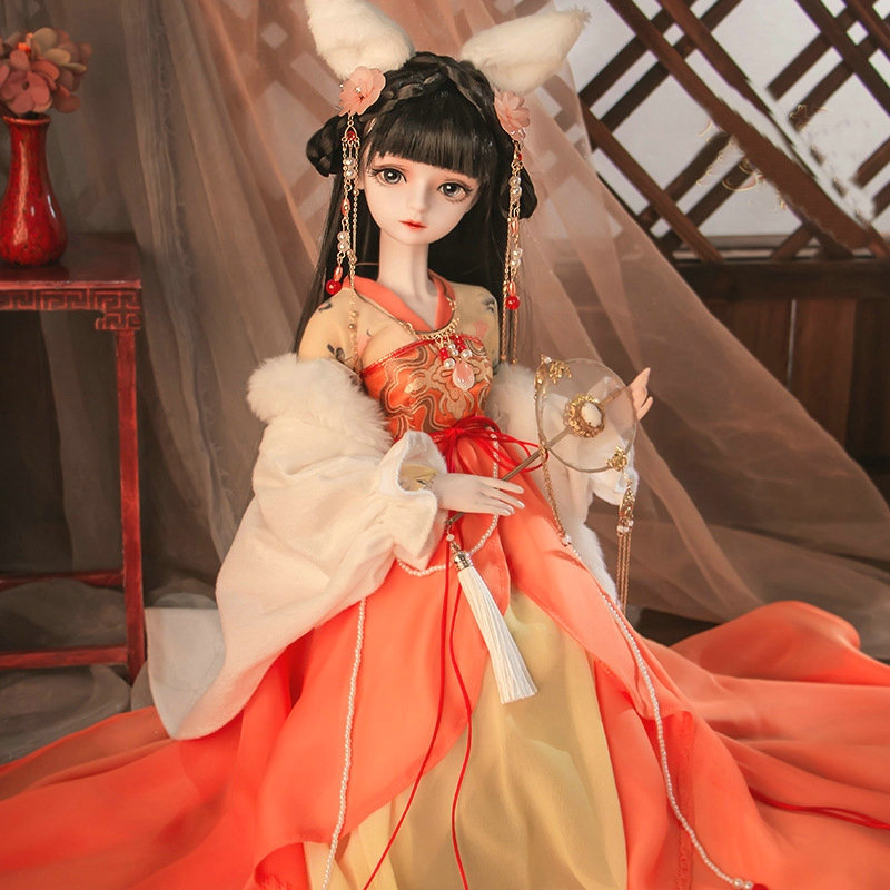Handmade 1/3 BJD Dolls Full Se - Ethnic Fashion Model 评论和价格
