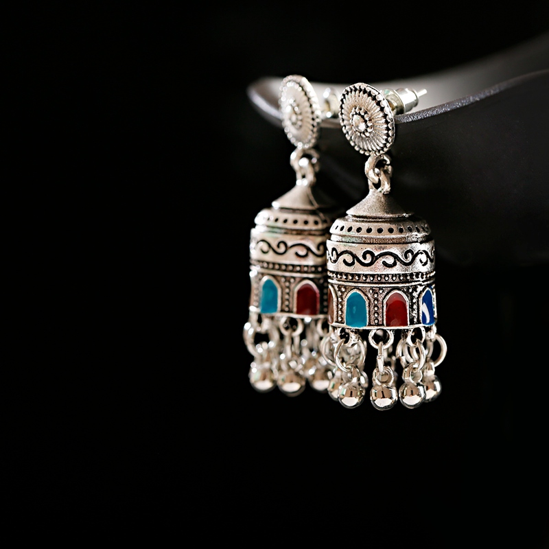 2020 Womens Indian Jhumka Jhum - Ethnic Indian Fashion 评论和价格