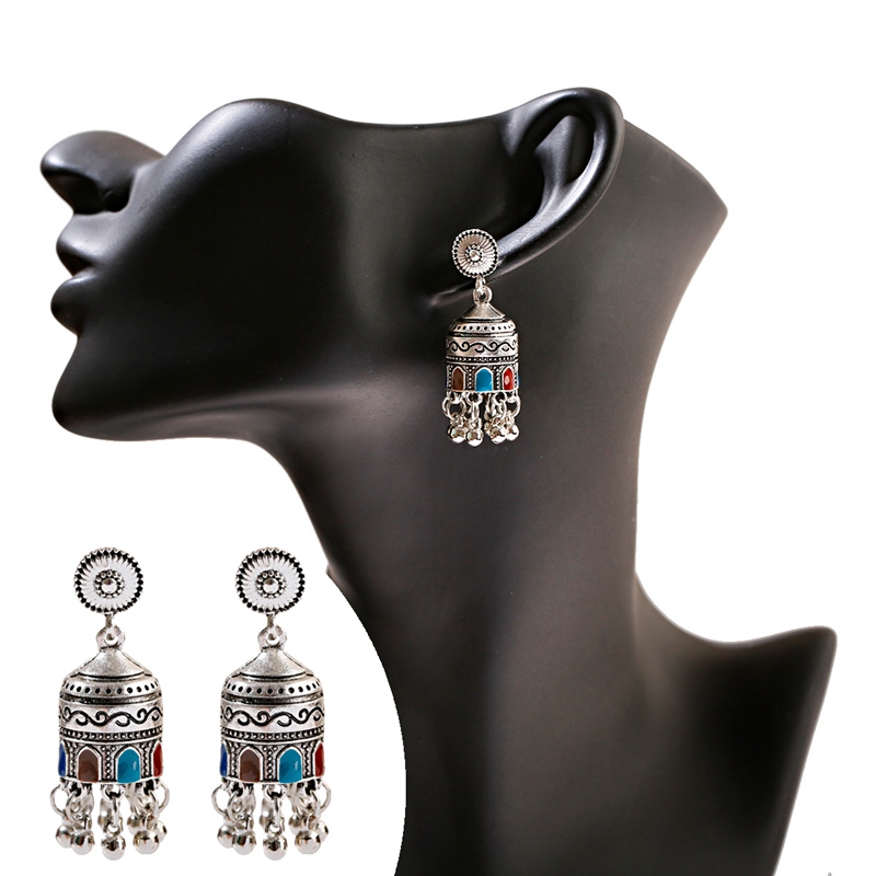 2020 Womens Indian Jhumka Jhum - Ethnic Indian Fashion 评论和价格