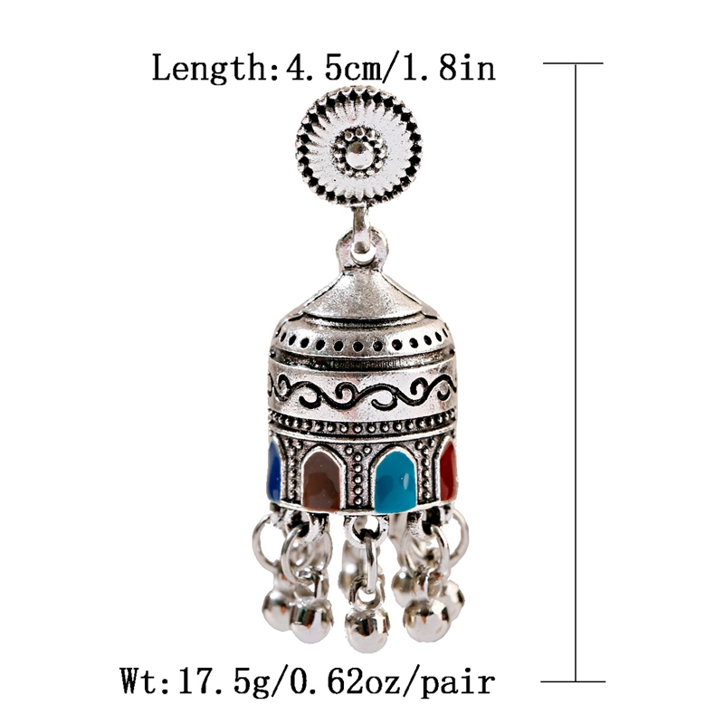 2020 Womens Indian Jhumka Jhum - Ethnic Indian Fashion 评论和价格